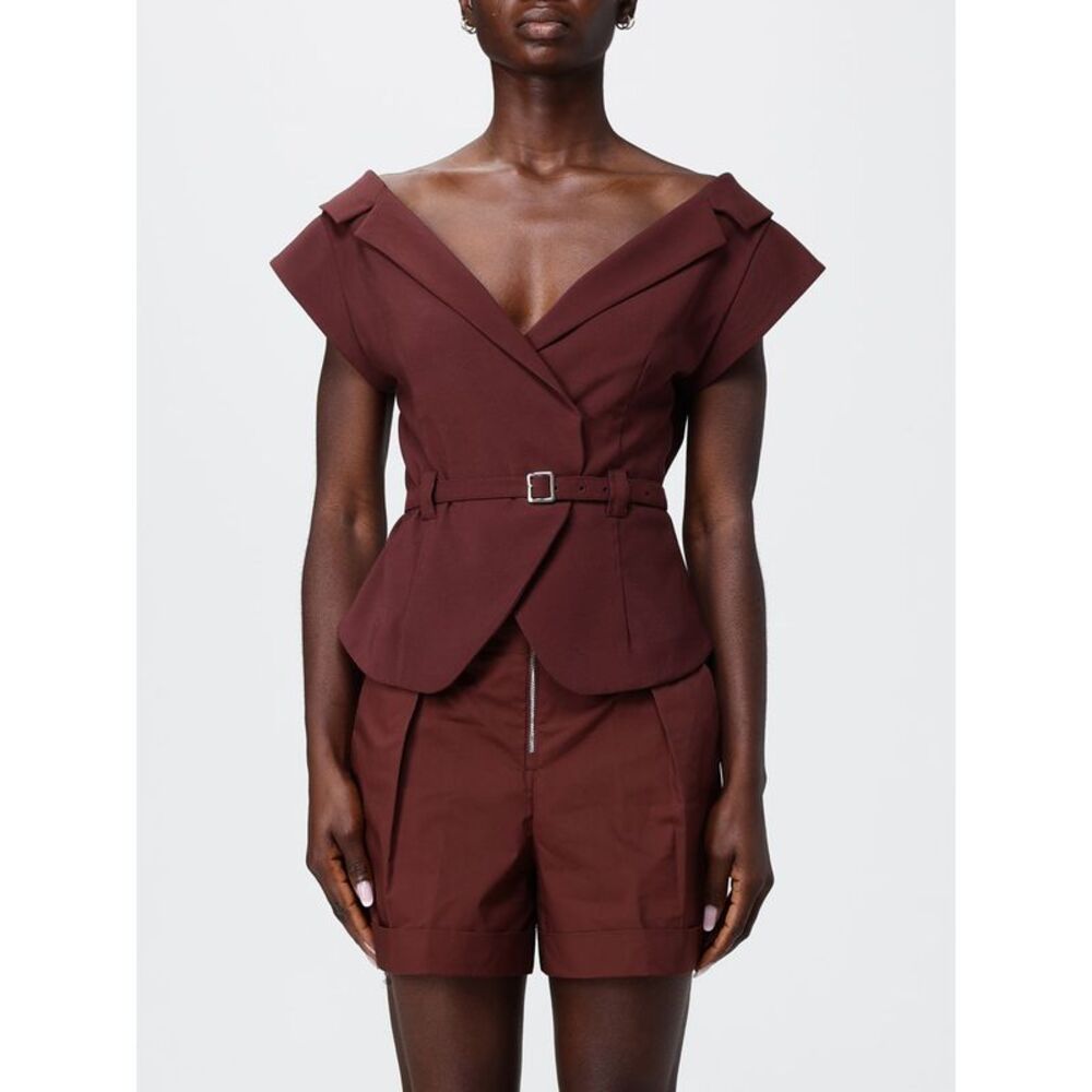 Patrizia Pepe Waistcoat Woman Brown